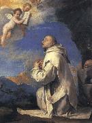 Jusepe de Ribera Vision fo St.Bruno painting